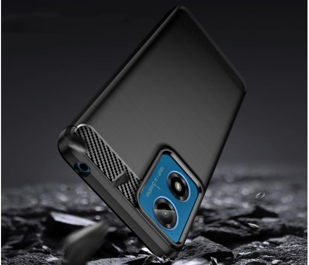 Tech-Protect TPUCarbon do Motorola Moto G04 / G24 Power / G24 4G / e14 - 1242507 - zdjęcie 3
